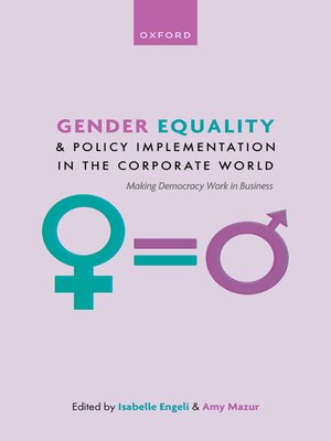 cover image of Gender Equality and Policy Implementation in the Corporate World